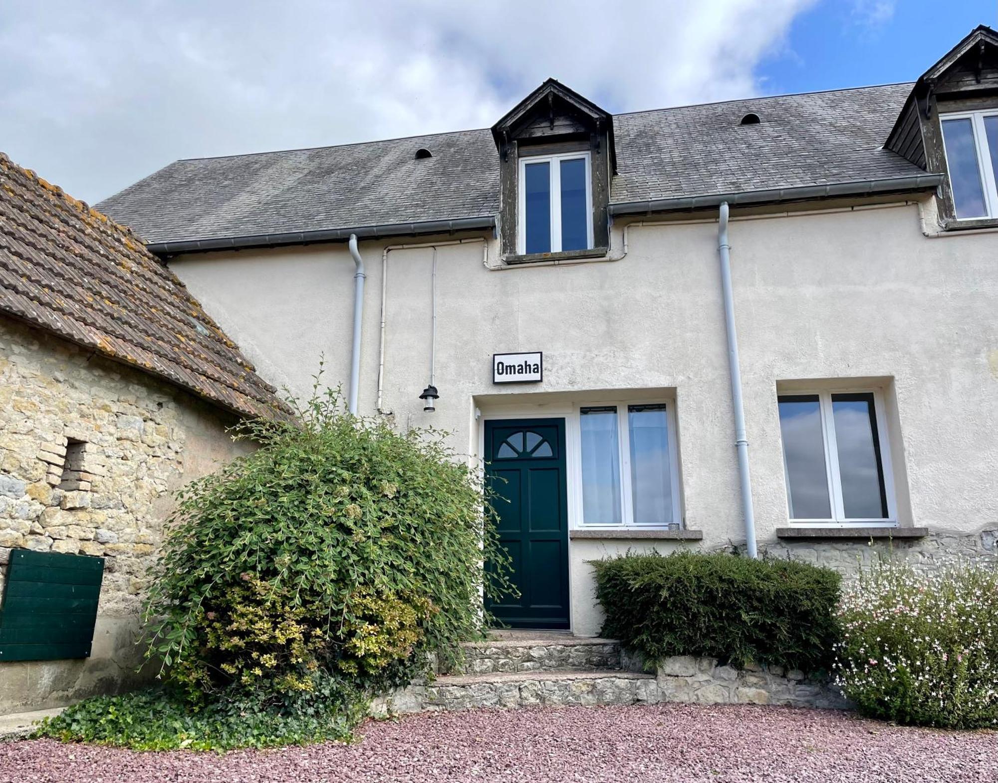Gite Omaha 3 Etoiles - La Ferme Delaunay Saint-Come-du-Mont Exterior foto
